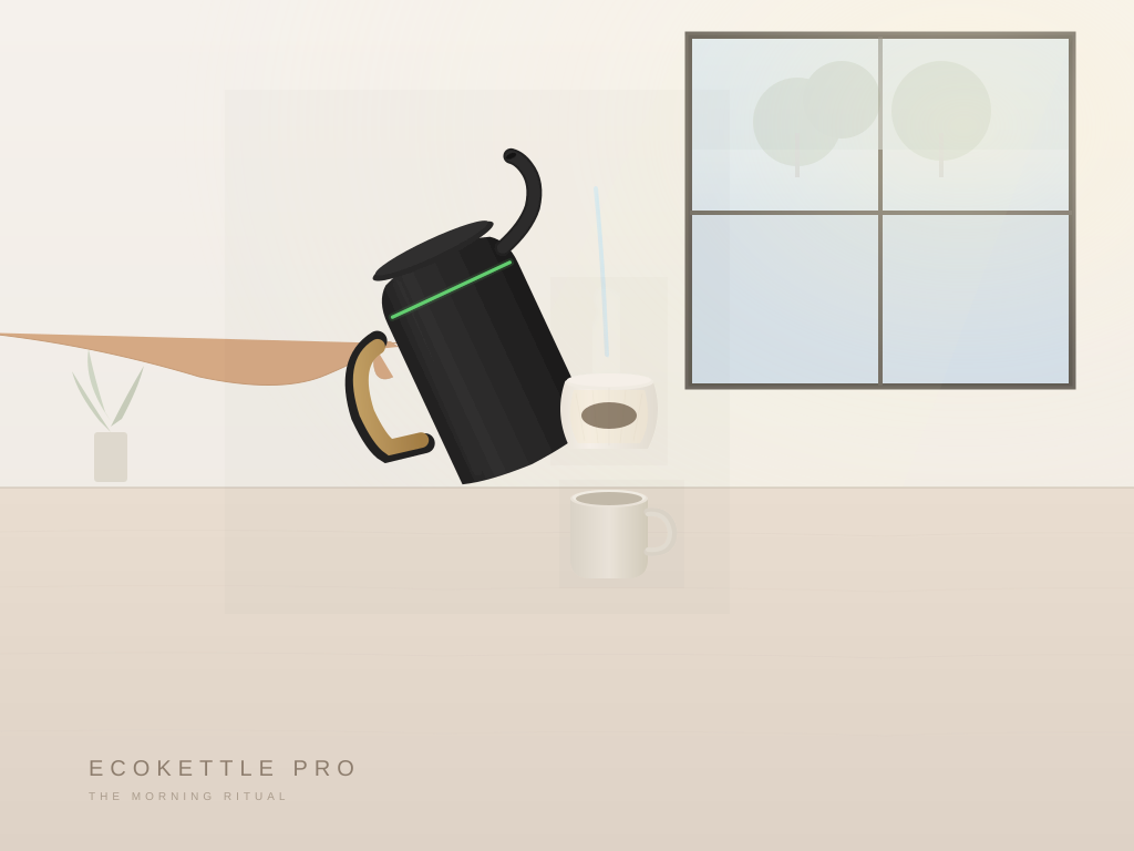 EcoKettle Pro in a modern kitchen setting